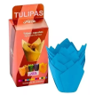 Tulipa para cupcake color liso x50 *