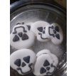 Hallo. Glase formitas calaveras x10