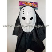 Hallo. Mascara Terror Plastica Y TELA x1*