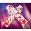Hallo. Guantes con sangre