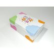 Caja feliz dia rectangular multicolor explosiva para pintar x10 (17x11x6)