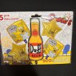 Globos set x5 cerveza duff simpsons