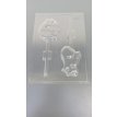 Moldes chupetines capibara x4*