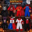 ***** Disfraces Super eco HALLOWEEN varios talle 1 (3 a 5 años) y  talle 2 (de 6 a 8 años)