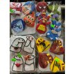 Porcelana Adorno Pinche vela Set LM x4