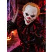 Hallo. mascara payaso IT con pelo rigida