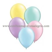 Globos TUKY PASTEL 9" x25
