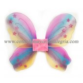 Alas de Mariposa sola multicolor x1