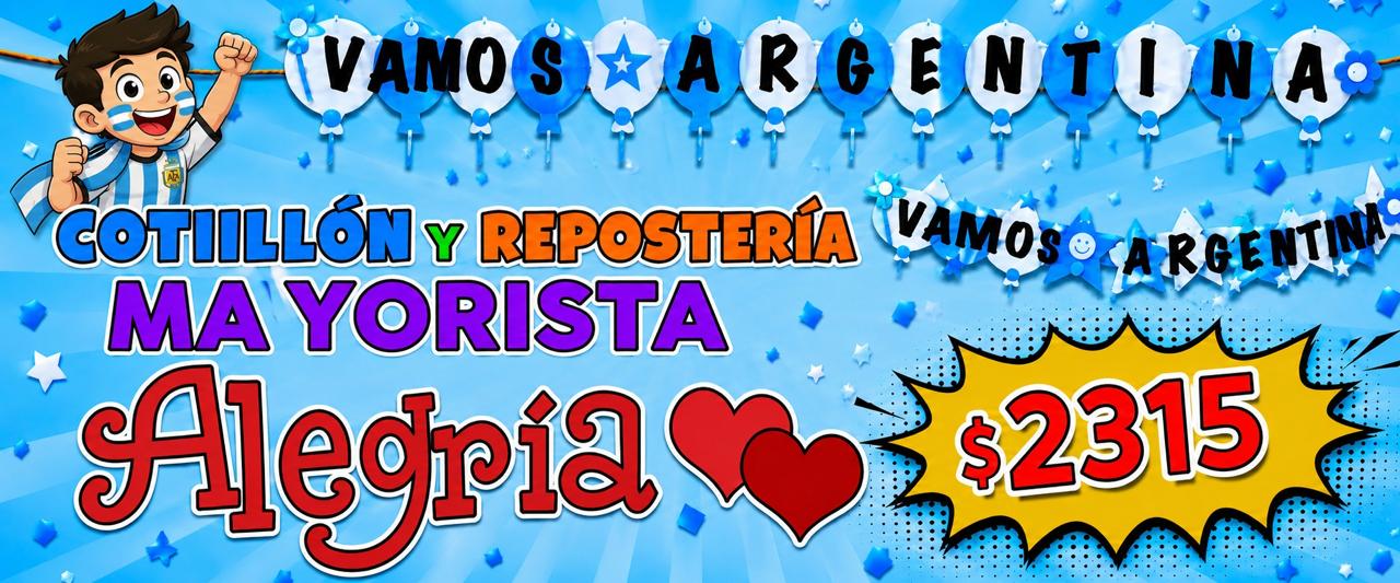 mayorista cotillon