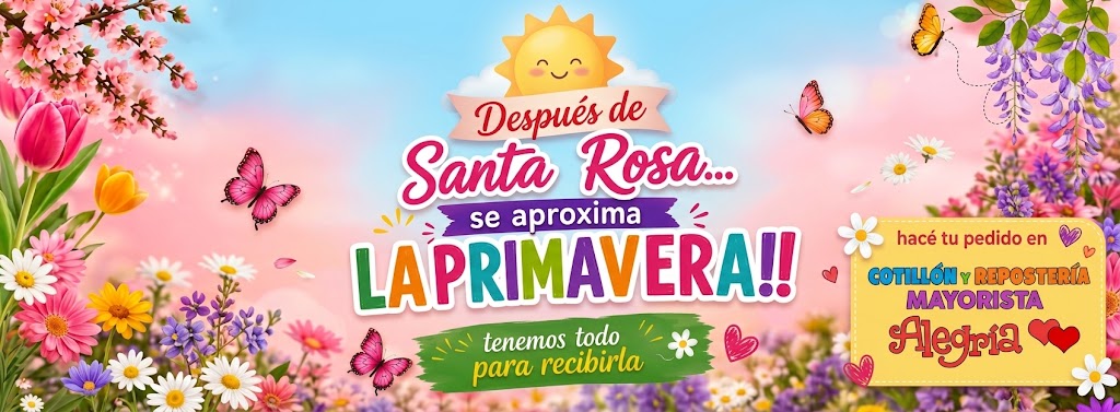 mayorista cotillon